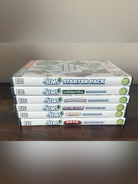 The Sims 3 Starter Pack Plus 5 Expansion Packs Simulation PC/Mac The Sims Series